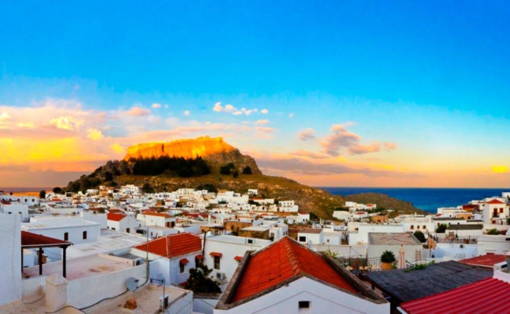 Xenones Lindos Apart otel Dış mekan fotoğraf