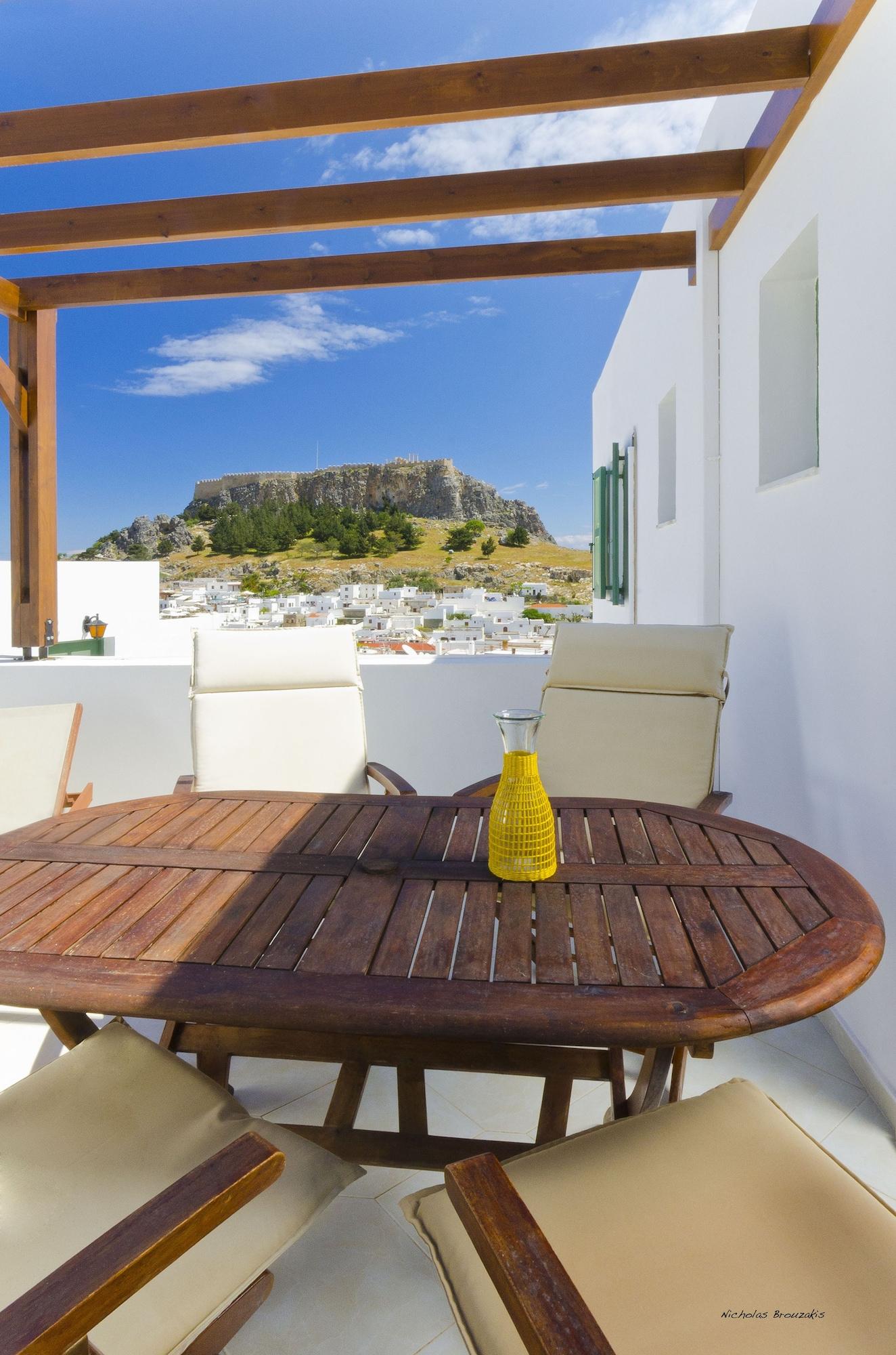 Xenones Lindos Apart otel Dış mekan fotoğraf