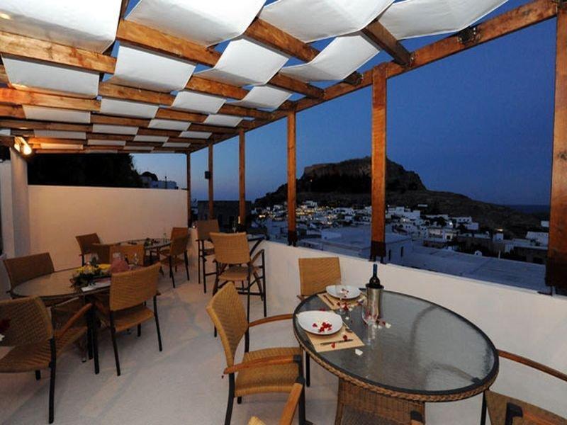 Xenones Lindos Apart otel Dış mekan fotoğraf