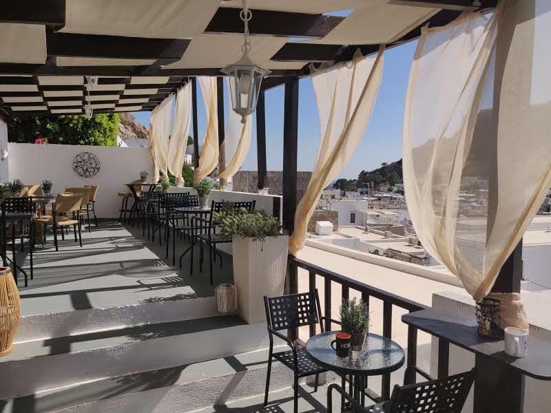 Xenones Lindos Apart otel Dış mekan fotoğraf