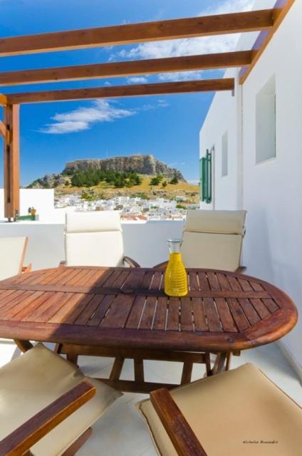 Xenones Lindos Apart otel Dış mekan fotoğraf