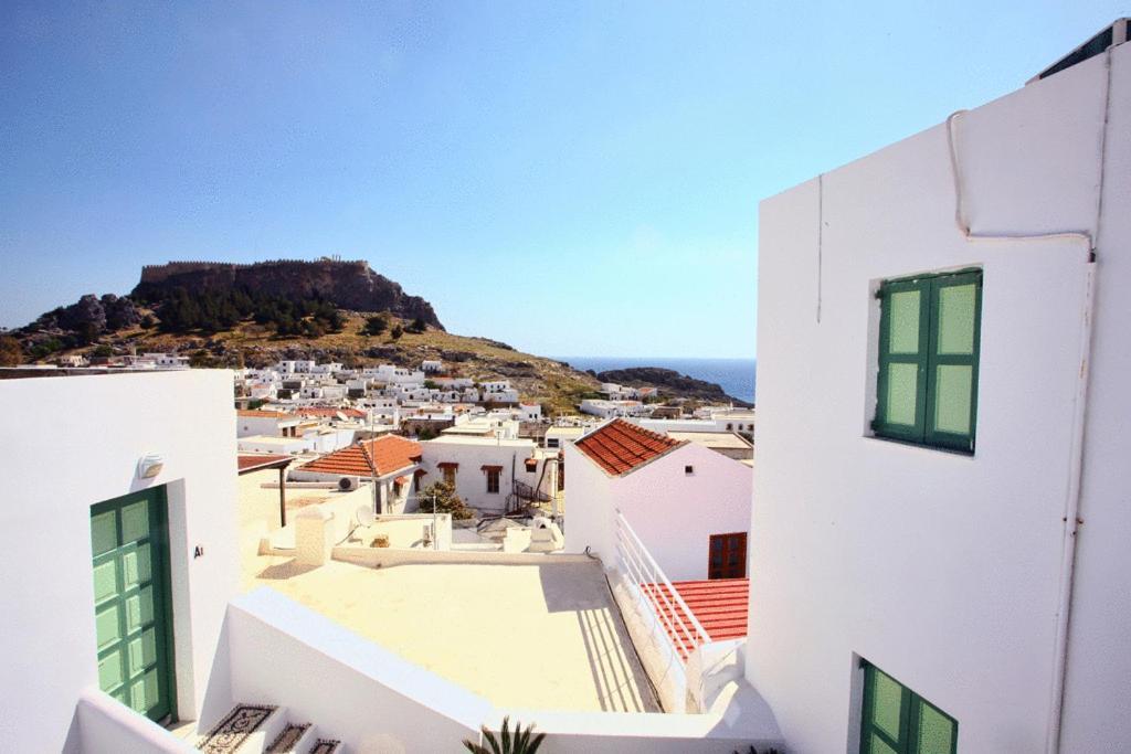 Xenones Lindos Apart otel Dış mekan fotoğraf