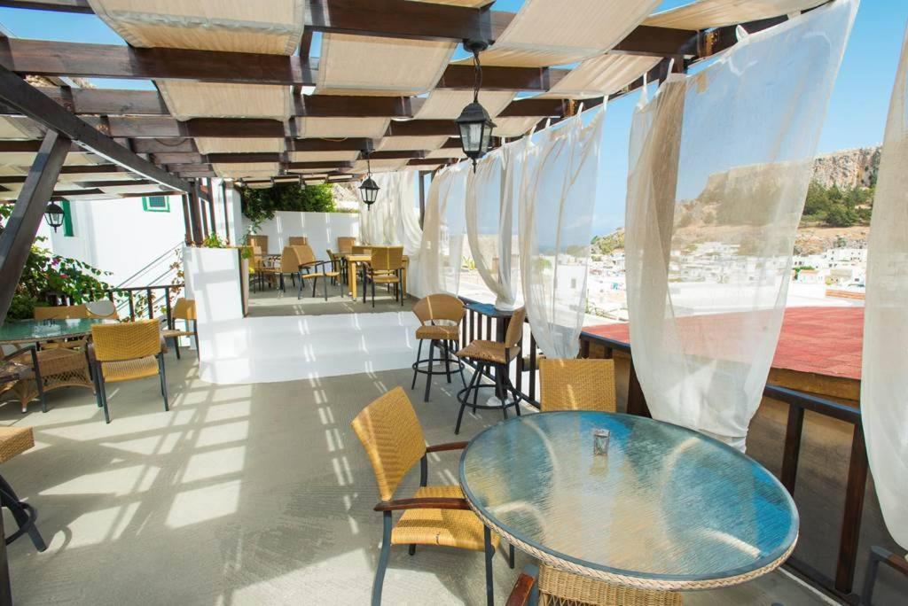Xenones Lindos Apart otel Dış mekan fotoğraf
