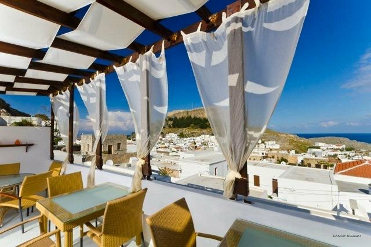Xenones Lindos Apart otel Dış mekan fotoğraf